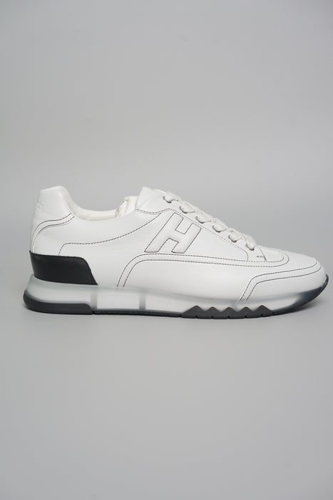 Hermes Trail Sneakers in Blanc Size 41.5 (Brand New)
