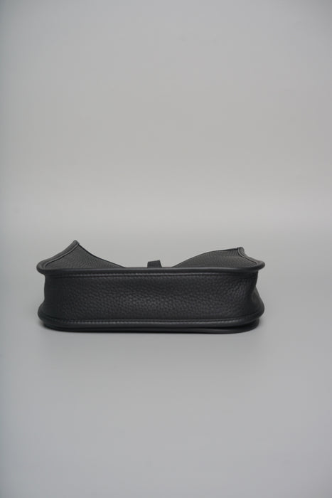 Hermes Evelyne 23 in Noir Ghw (Brand New)