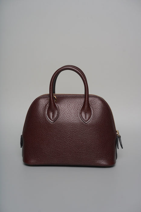 Hermes Mini Bolide in Rouge Sellier Chevre Ghw