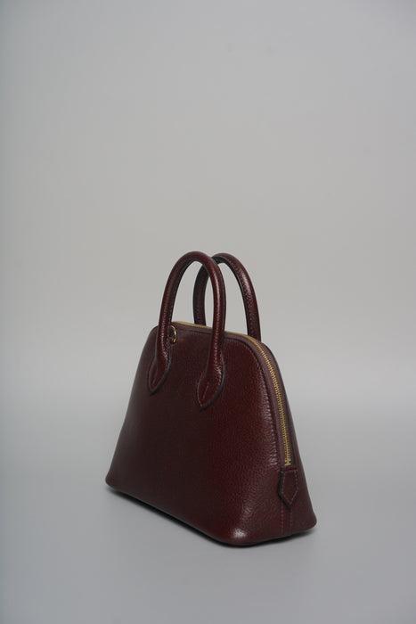 Hermes Mini Bolide in Rouge Sellier Chevre Ghw