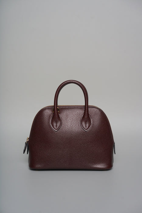 Hermes Mini Bolide in Rouge Sellier Chevre Ghw