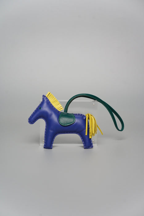 Hermes Rodeo Charm PM in Electrique / Malachite / Lime (Brand New)