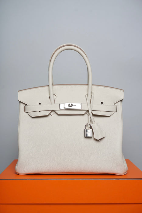 Hermes Birkin 30 in Craie Togo Phw(Brand New)