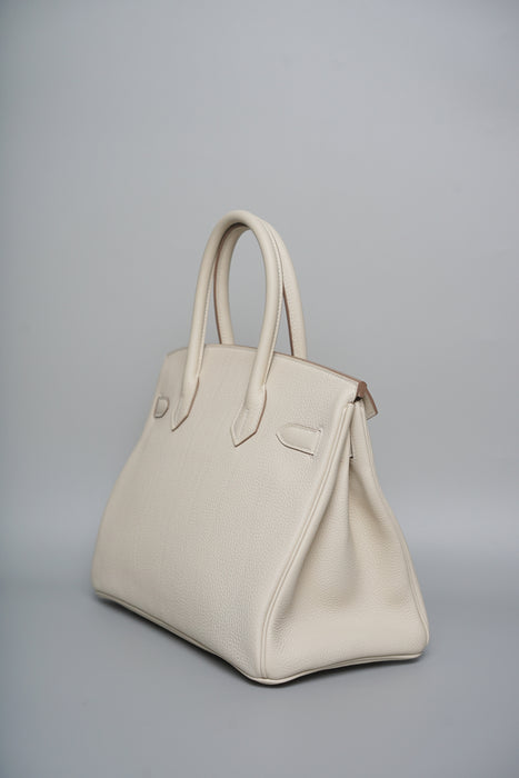 Hermes Birkin 30 in Craie Togo Phw(Brand New)