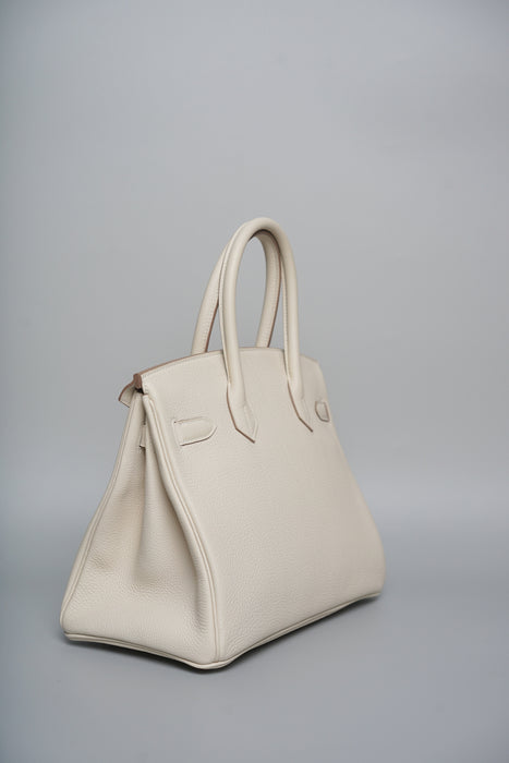 Hermes Birkin 30 in Craie Togo Phw(Brand New)