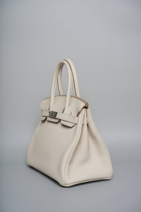 Hermes Birkin 30 in Craie Togo Phw(Brand New)
