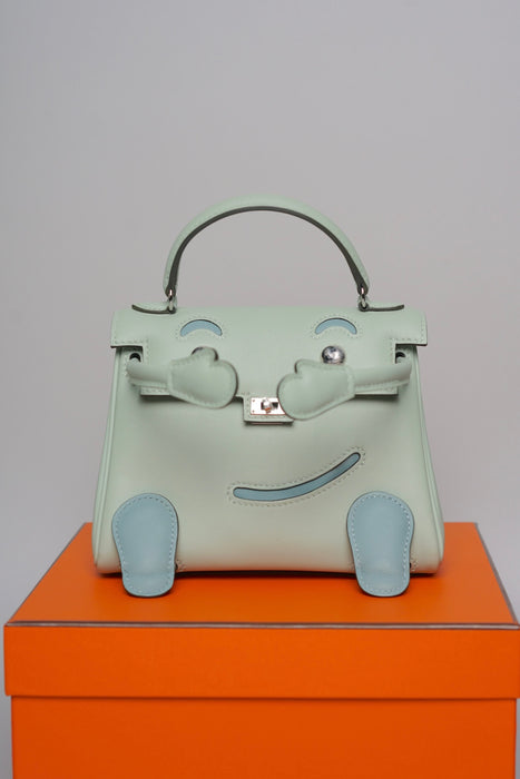 Hermes Kelly Dole in Ceil Phw (Brand New)