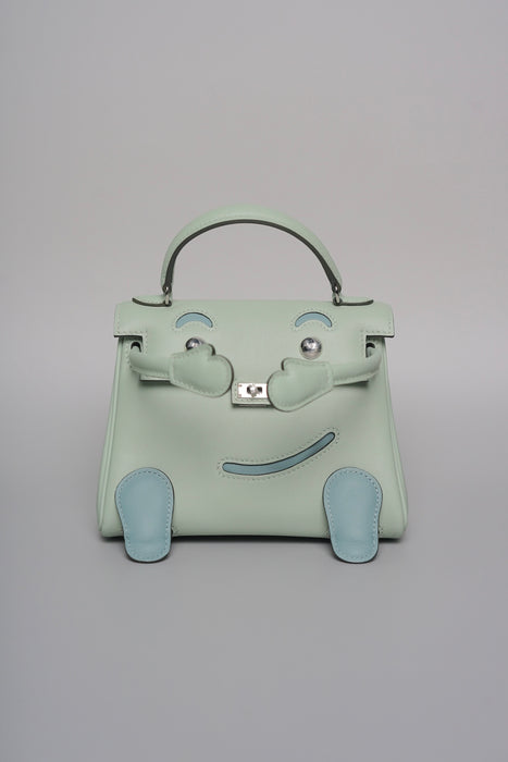 Hermes Kelly Dole in Ceil Phw (Brand New)