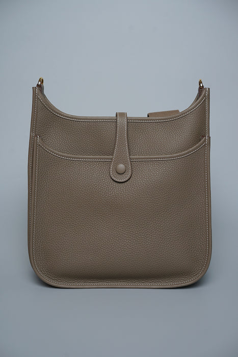 Hermes Evelyne 29 in Etoupe Ghw (Brand New)