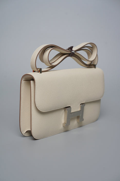 Hermes Constance Elan in Craie Epsom Phw (Brand New)