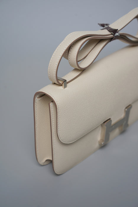 Hermes Constance Elan in Craie Epsom Phw (Brand New)