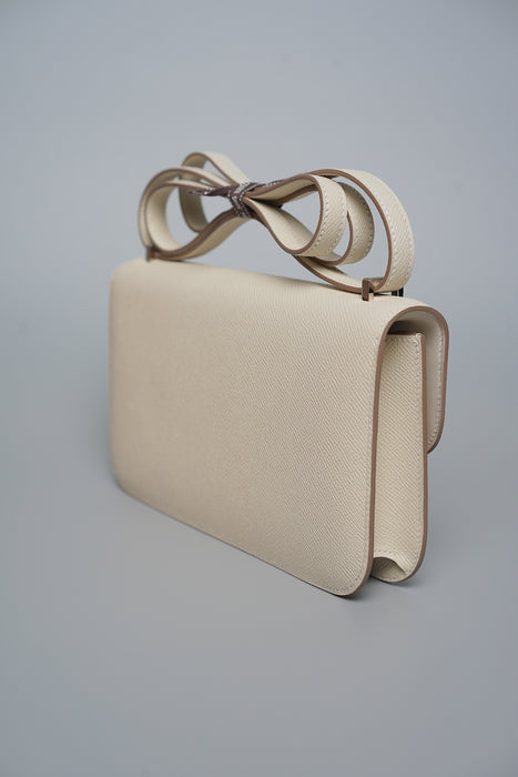 Hermes Constance Elan in Craie Epsom Phw (Brand New)