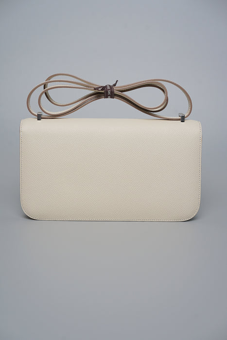 Hermes Constance Elan in Craie Epsom Phw (Brand New)