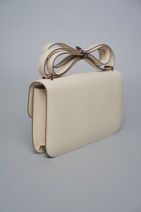 Hermes Constance Elan in Craie Epsom Phw (Brand New)