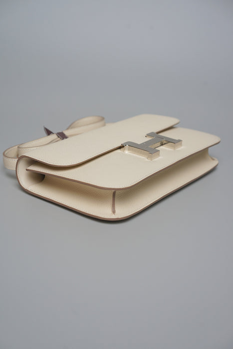 Hermes Constance Elan in Craie Epsom Phw (Brand New)
