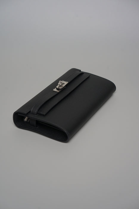 Hermes Kelly To Go in Noir Phw (Brand New)