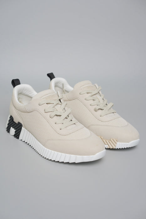 Hermes Bouncing Mesh Sneakers in Beige Glaise Size 40 (Brand New)