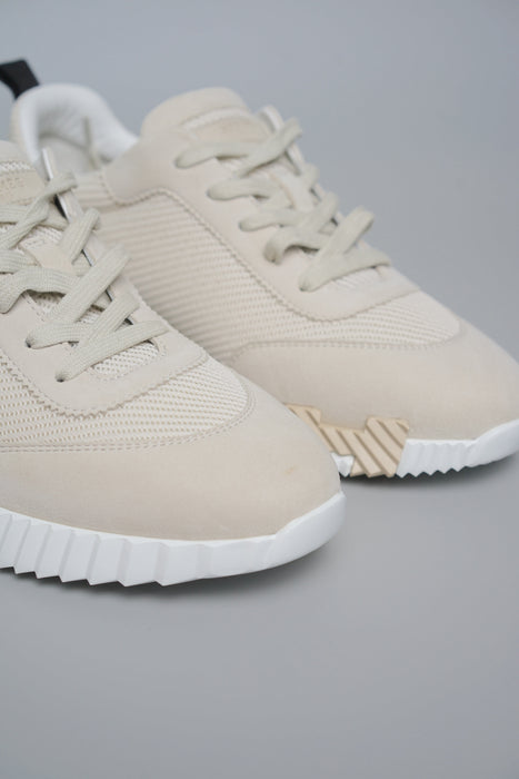 Hermes Bouncing Mesh Sneakers in Beige Glaise Size 40 (Brand New)