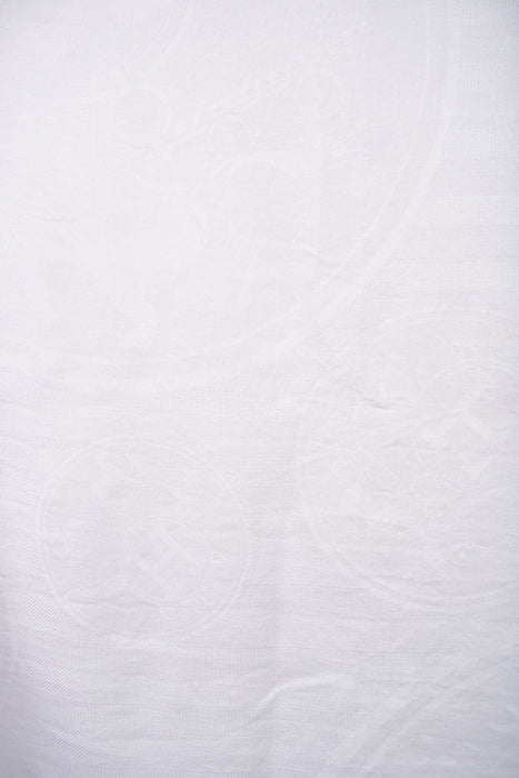 Hermes Etole New Libris Shawl in Hg/Gris Nuage (Brand New)