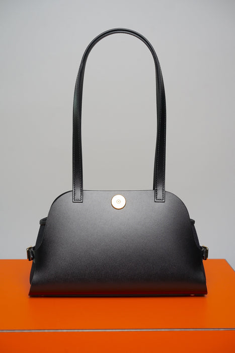 Hermes Tablier Sellier Bag in Black Ghw (Brand New)