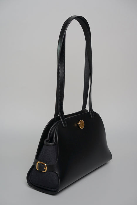 Hermes Tablier Sellier Bag in Black Ghw (Brand New)