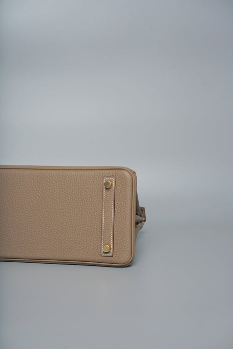 Hermes Birkin 25 in Etoupe Togo Ghw (Brand New)