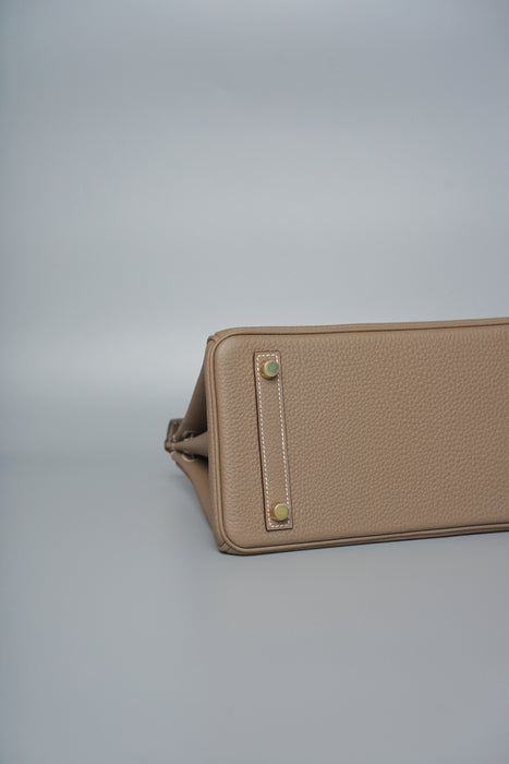 Hermes Birkin 25 in Etoupe Togo Ghw (Brand New)