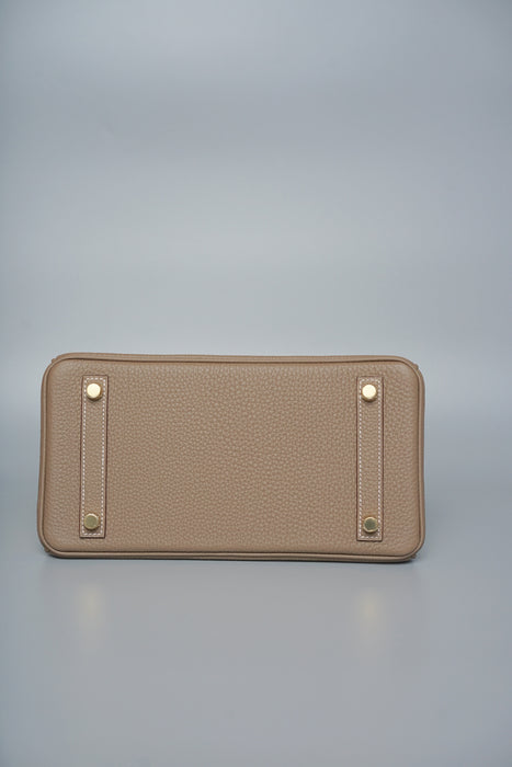 Hermes Birkin 25 in Etoupe Togo Ghw (Brand New)