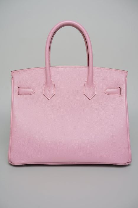 Hermes Birkin 30 in Mauve Sylvestre Phw