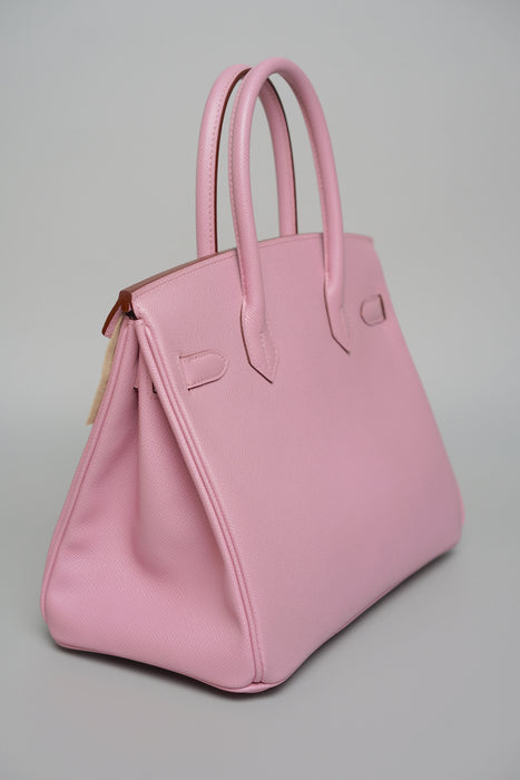 Hermes Birkin 30 in Mauve Sylvestre Phw
