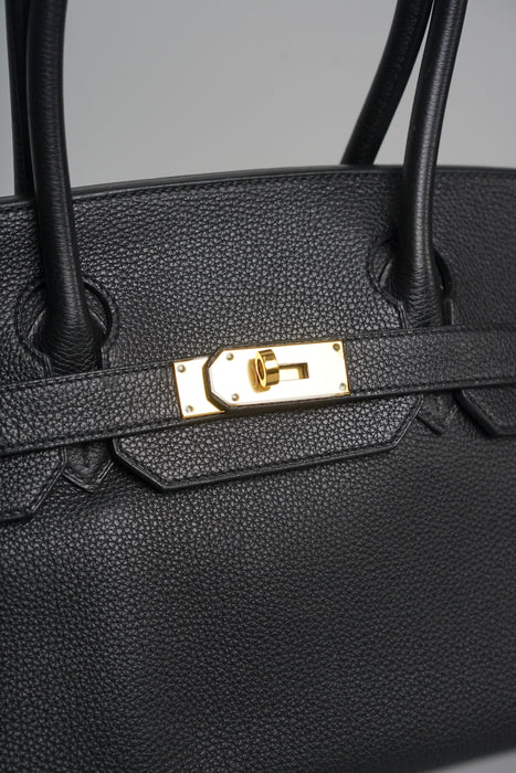 Hermes Birkin JPG Shoulder 42 in Noir Togo Ghw