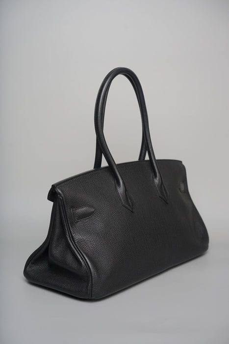 Hermes Birkin JPG Shoulder 42 in Noir Togo Ghw