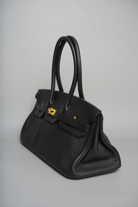 Hermes Birkin JPG Shoulder 42 in Noir Togo Ghw