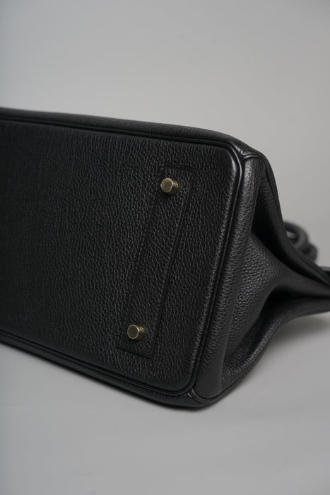 Hermes Birkin JPG Shoulder 42 in Noir Togo Ghw