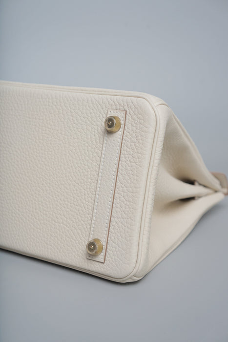Hermes Birkin 30 in Craie Togo Ghw (Brand New)