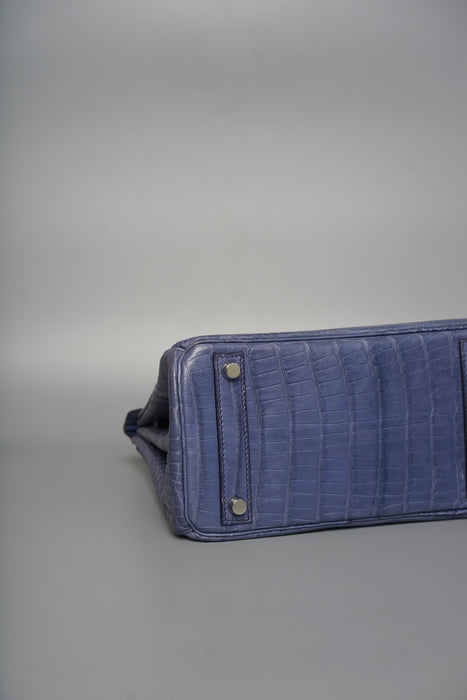 Hermes Birkin 25 in Brighton Matte Alligator Phw