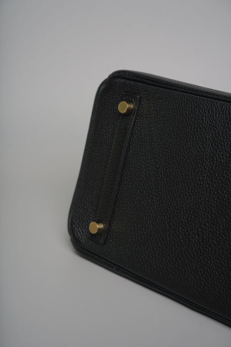 Hermes Birkin 30 in Noir Togo Ghw