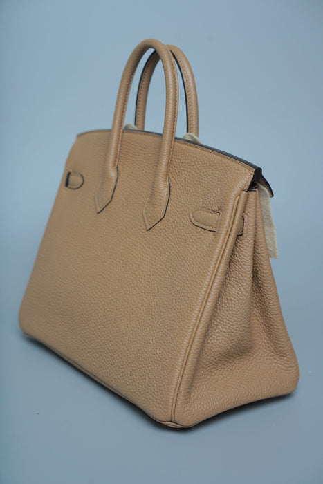 Hermes Birkin 25 in Chai Togo Ghw (Brand New)