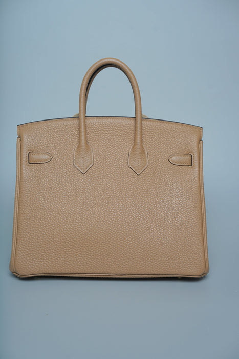 Hermes Birkin 25 in Chai Togo Ghw (Brand New)