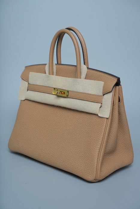 Hermes Birkin 25 in Chai Togo Ghw (Brand New)