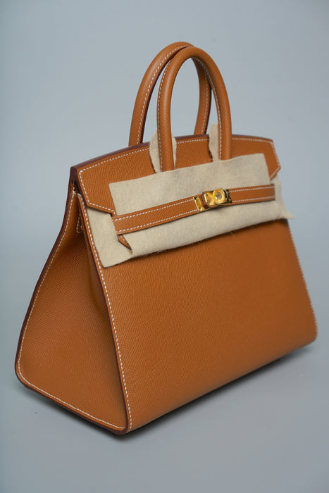 Hermes Birkin 25 in Gold Epsom Ghw (Brand New)
