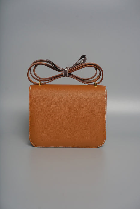 Hermes Constance 18 in Gold Epsom Ghw (Brand New)