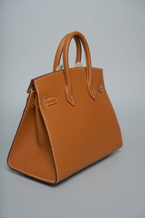 Hermes Birkin 25 in Gold Epsom Ghw (Brand New)