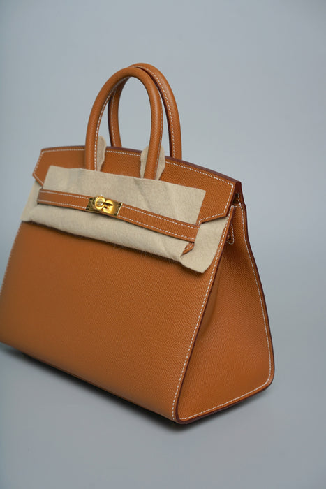 Hermes Birkin 25 in Gold Epsom Ghw (Brand New)