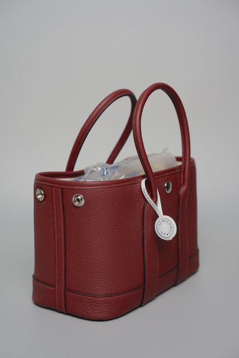Hermes Mini Garden Party 23 in Rouge H Phw (Brand New)