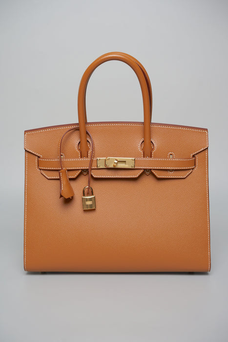Hermes Birkin 30 Sellier in Gold Epsom Ghw (Brand New)