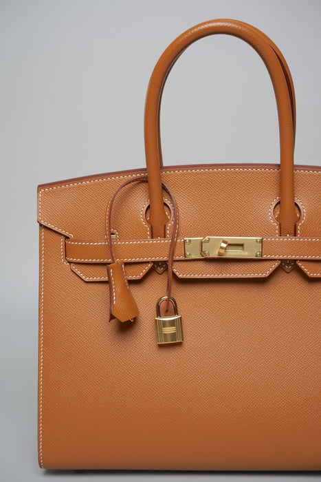 Hermes Birkin 30 Sellier in Gold Epsom Ghw (Brand New)