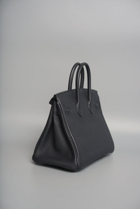 Hermes Birkin 25 in Caban Togo Ghw