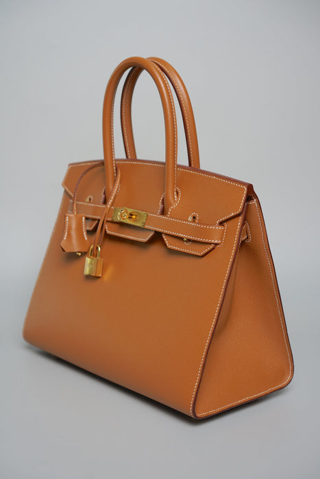 Hermes Birkin 30 Sellier in Gold Epsom Ghw (Brand New)
