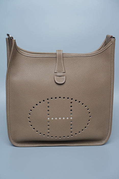 Hermes Evelyne 29 in Etoupe Phw (Brand New)